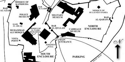 Kartta cairo citadel