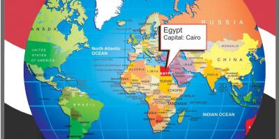 Kairon sijainti maailman kartalla